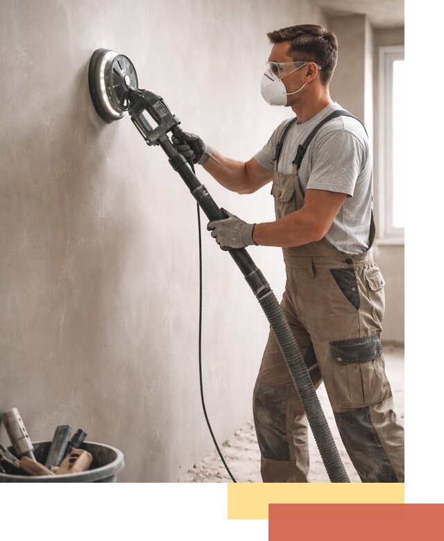 Профессиональная шлифовка стен в Боровичах быстро и качественно