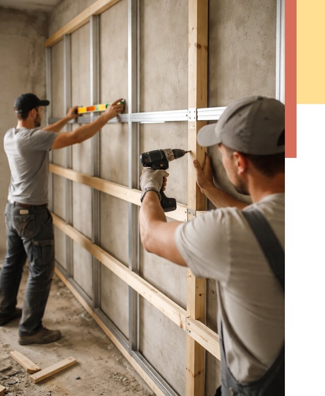 Устройство обрешетки под панели в Боровичах от 2189 руб. — монтаж под ключ | ОТДЕЛОЧНИК-Брв