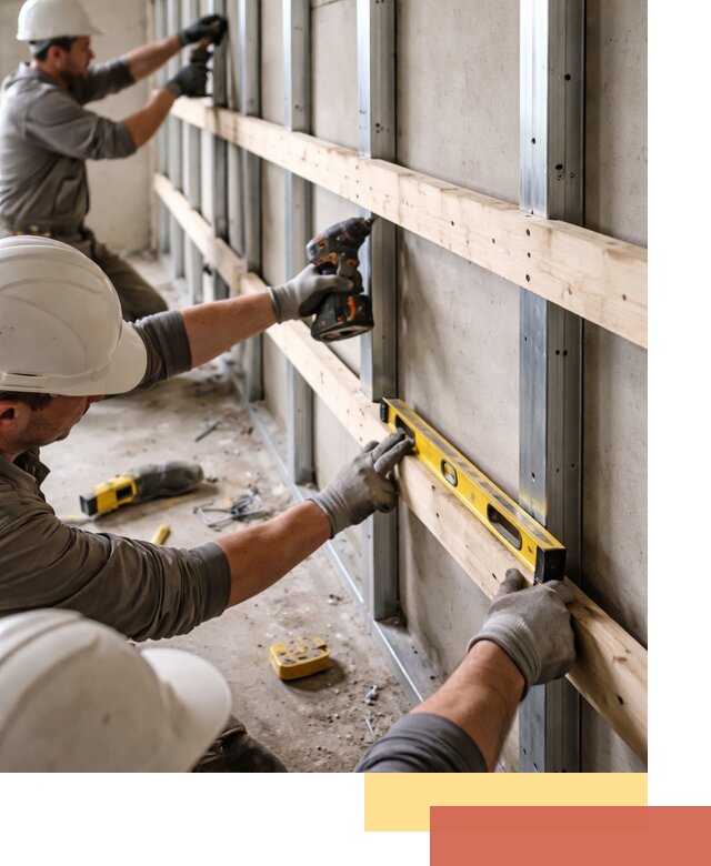 Устройство обрешетки под панели в Боровичах