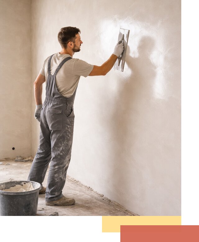 Глянцевание штукатурки стен в Боровичах профессионально и быстро