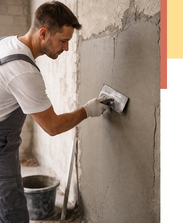 Штукатурка стен под плитку в Боровичах от 4378 руб./м2 — выравнивание под плитку | ОТДЕЛОЧНИК-Брв