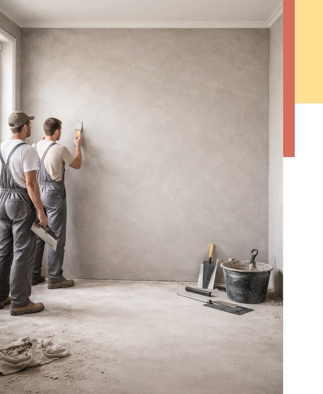 Микробетон на стены в Боровичах от 1303 руб. — нанесение и отделка | ОТДЕЛОЧНИК-Брв