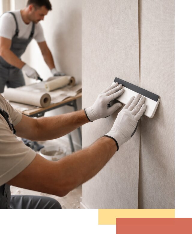 Поклейка обоев под покраску в Боровичах профессионально и быстро