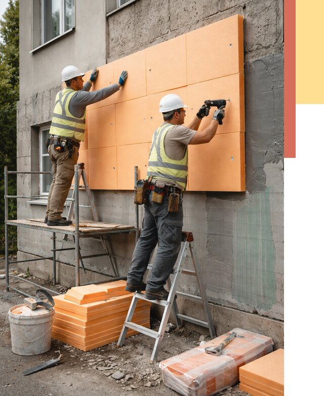 Утепление стен пеноплексом в Боровичах от 1928 руб./м2 — быстро и недорого | ОТДЕЛОЧНИК-Брв