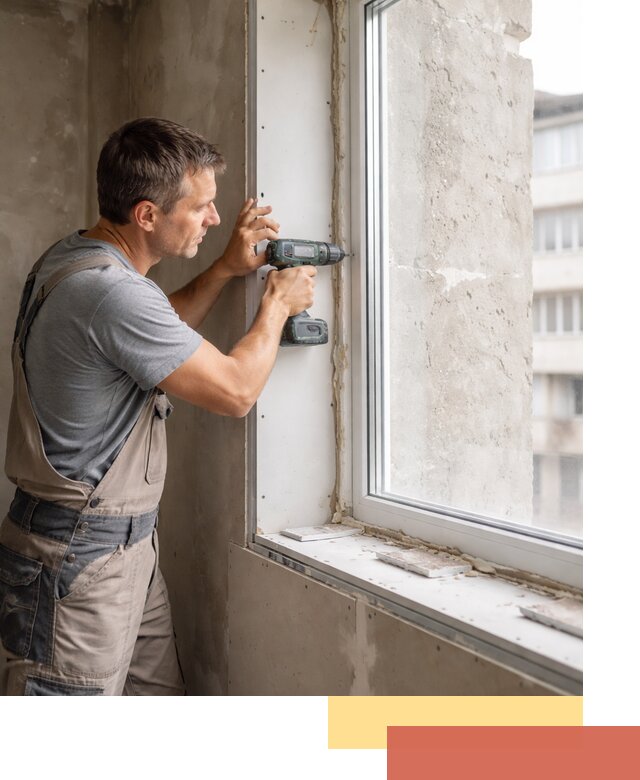 Монтаж гипсокартонных откосов в Боровичах под ключ