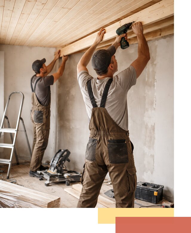 Монтаж потолка из вагонки в Боровичах профессионально и аккуратно