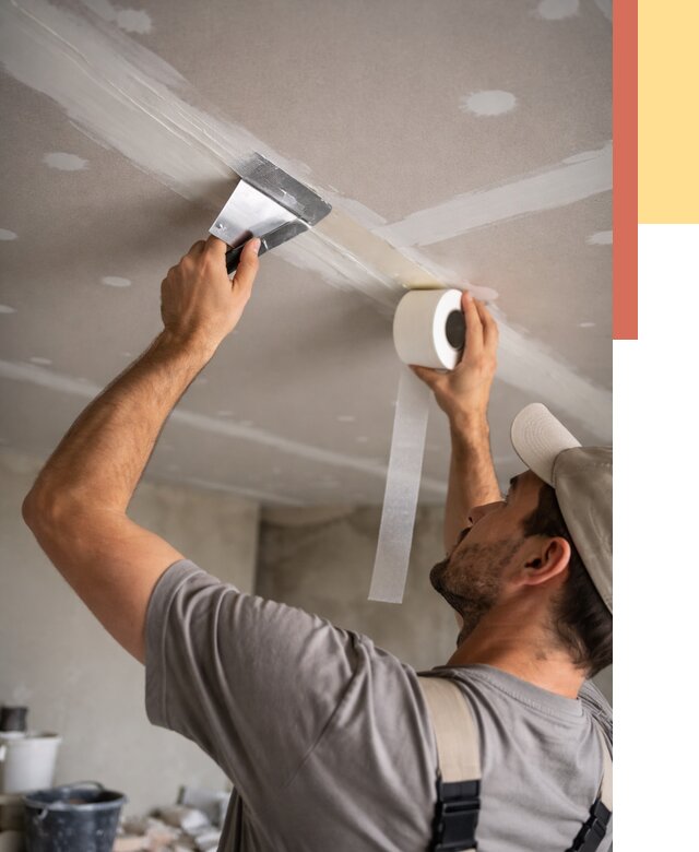 Обработка швов потолка ГКЛ в Боровичах от 7817 руб. под ключ | ОТДЕЛОЧНИК-Брв