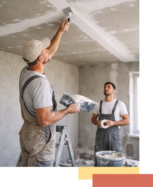 Обработка швов потолка ГКЛ в Боровичах: качественная заделка и шпатлевка