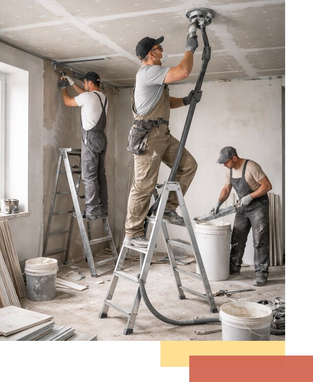 Ремонт потолка из гипсокартона в Боровичах: быстрый и качественный монтаж